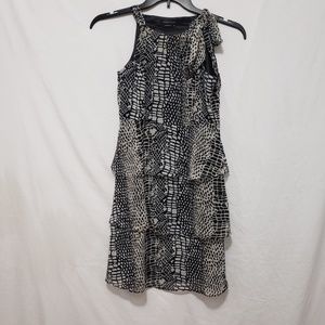 BCBGMAXAZRIA sleeveless tiered dress, XS